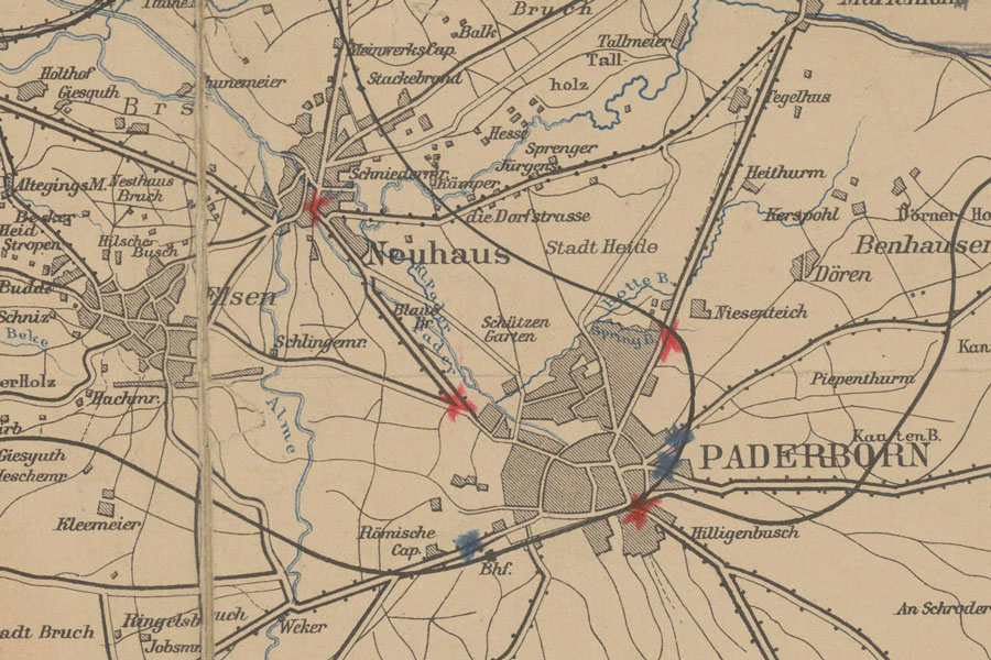 Altkreis Paderborn, 1910